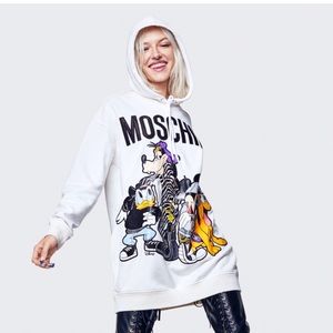 H&M hooded dress xs brand new